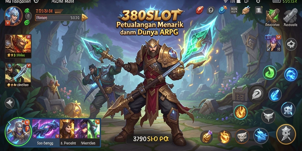 Tampilan gameplay mendebarkan dari 380SLOT dalam dunia ARPG.