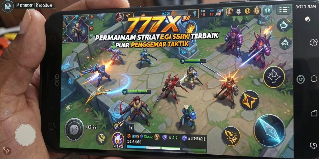 Tampilan gameplay menarik dari 777ZX menunjukkan strategi yang kompleks.