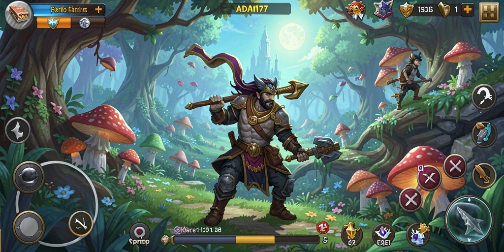 Screenshot gameplay ADAM77 menunjukkan aksi seru dalam petualangan yang menegangkan.