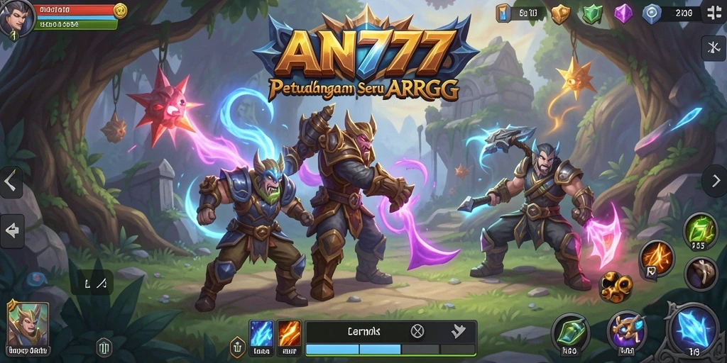 Tampilan gameplay AN777 yang mendebarkan dan penuh aksi.