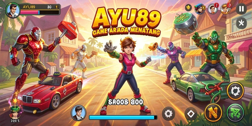 Tampilan gameplay AYU89 yang seru dan penuh tantangan.