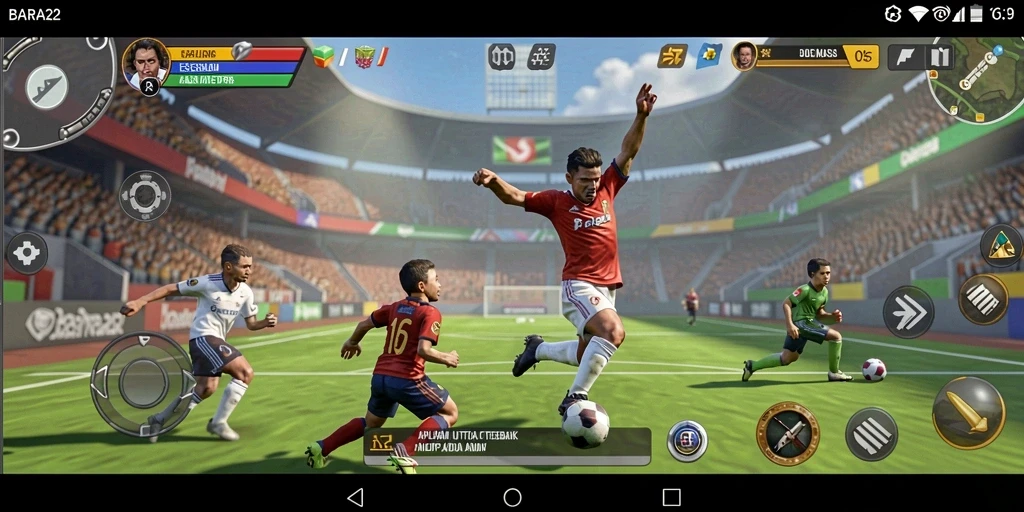 Tampilan antarmuka BARA22 yang user-friendly dan fungsional.