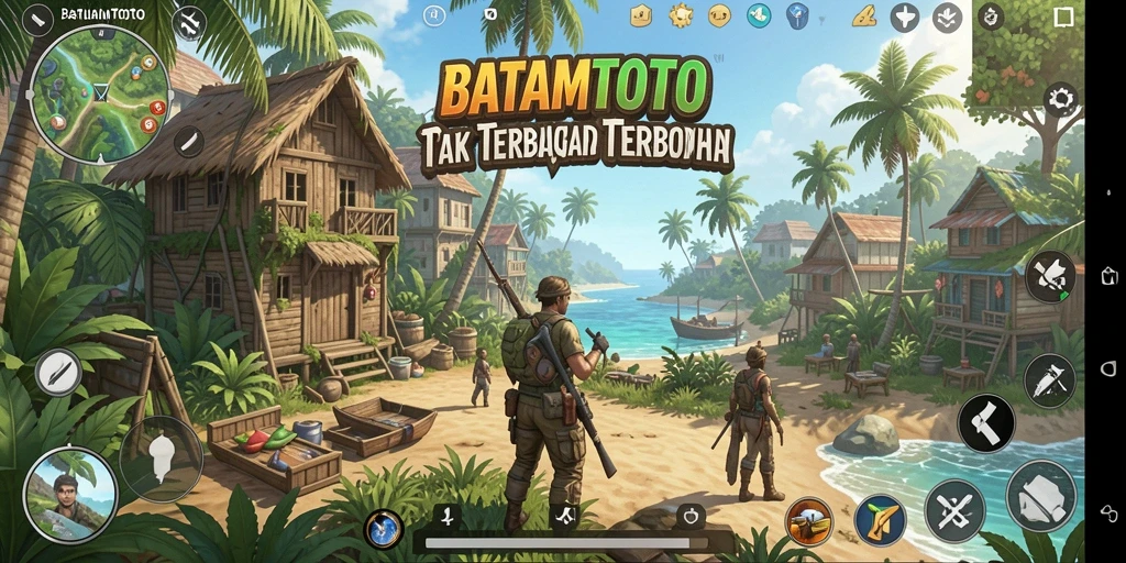 Screenshot utama BATAMTOTO menampilkan suasana menakjubkan dunia terbuka.