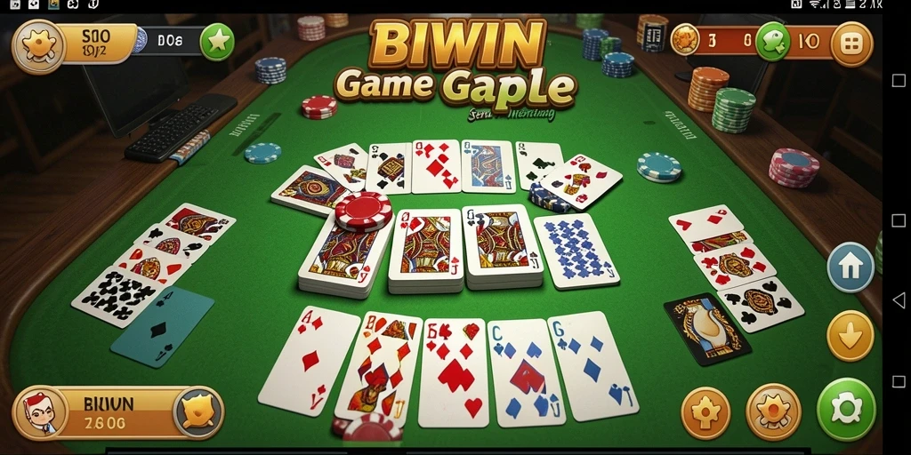 Tampilan gameplay seru dalam BIWIN yang mengasyikkan.