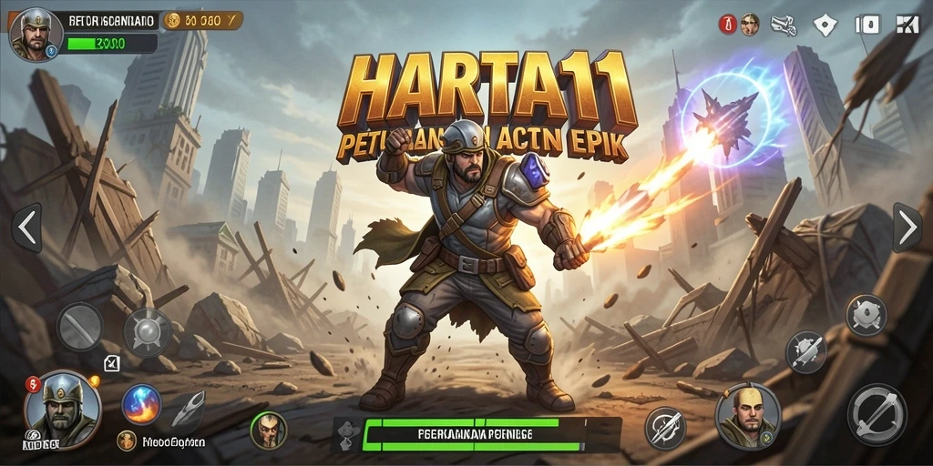 Tampilan gameplay HARTA11 yang seru dan penuh aksi.