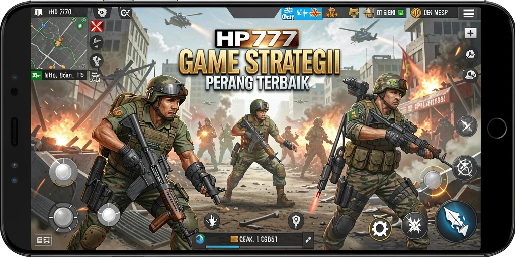 Tampilan menakjubkan dari gameplay HP777 yang seru.