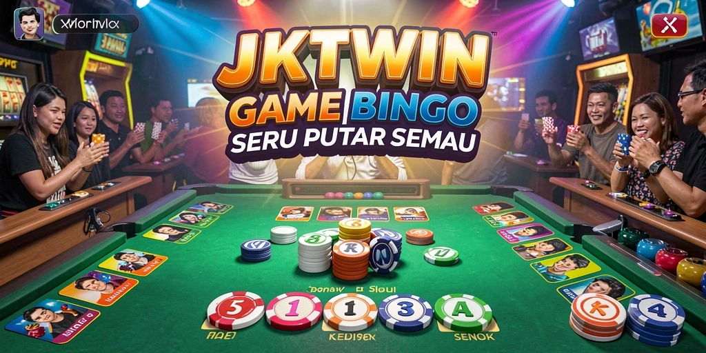 Screenshot gameplay JKTWIN menunjukkan keseruan bermain Bingo.