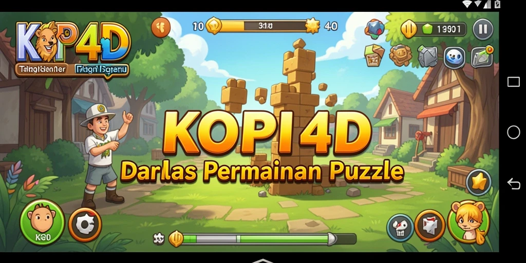 Tampilan menarik dari gameplay KOPI4D yang mengasyikkan.