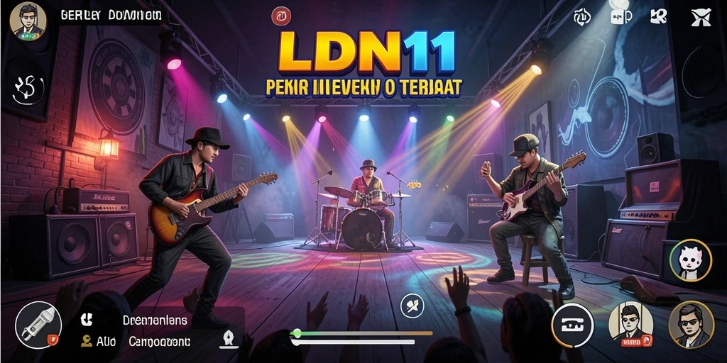 Tampilan antarmuka dan gameplay yang menarik dalam LDN11.