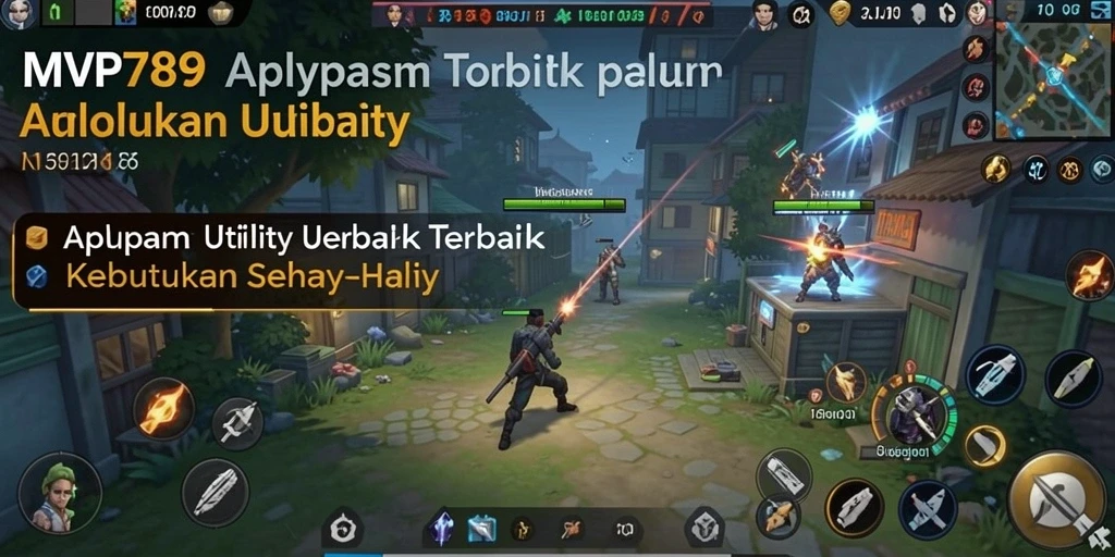 Tampilan antarmuka pengguna MVP789 yang sederhana dan fungsional.