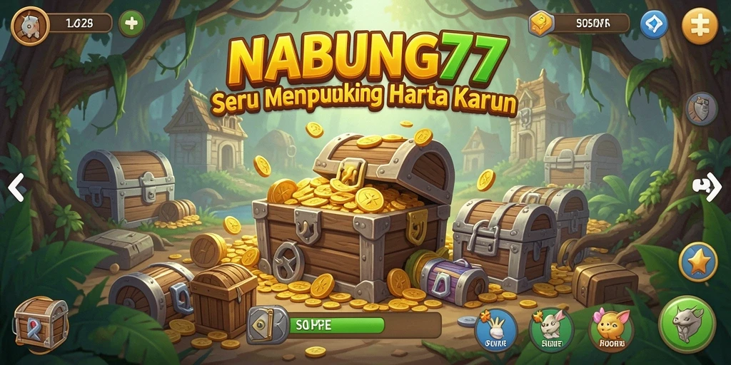 Screenshot NABUNG77 menunjukkan gameplay petualangan yang seru dan penuh tantangan.