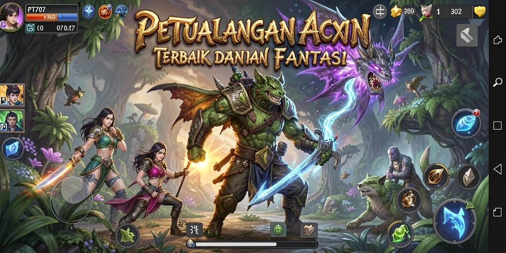 Gameplay ARPG yang mendebarkan dengan grafis luar biasa.