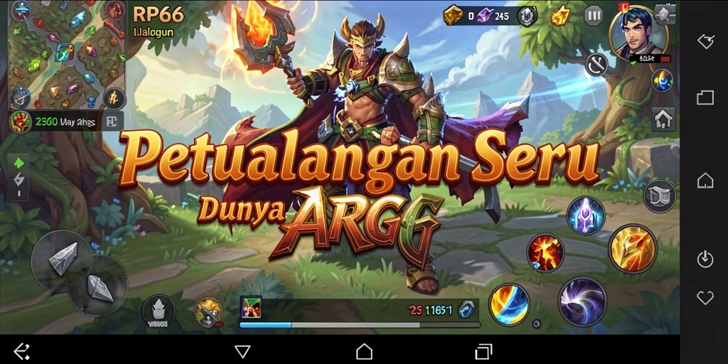 Tangkapan layar gameplay ARPG yang menarik dari RP66.